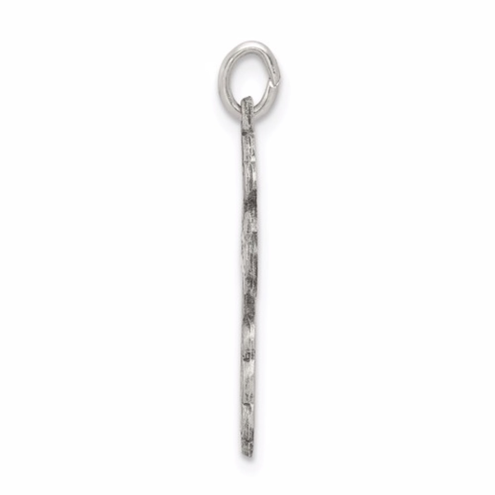 Sterling Silver Eastern Orthodox Cross Charm - Picture 2 of 3
